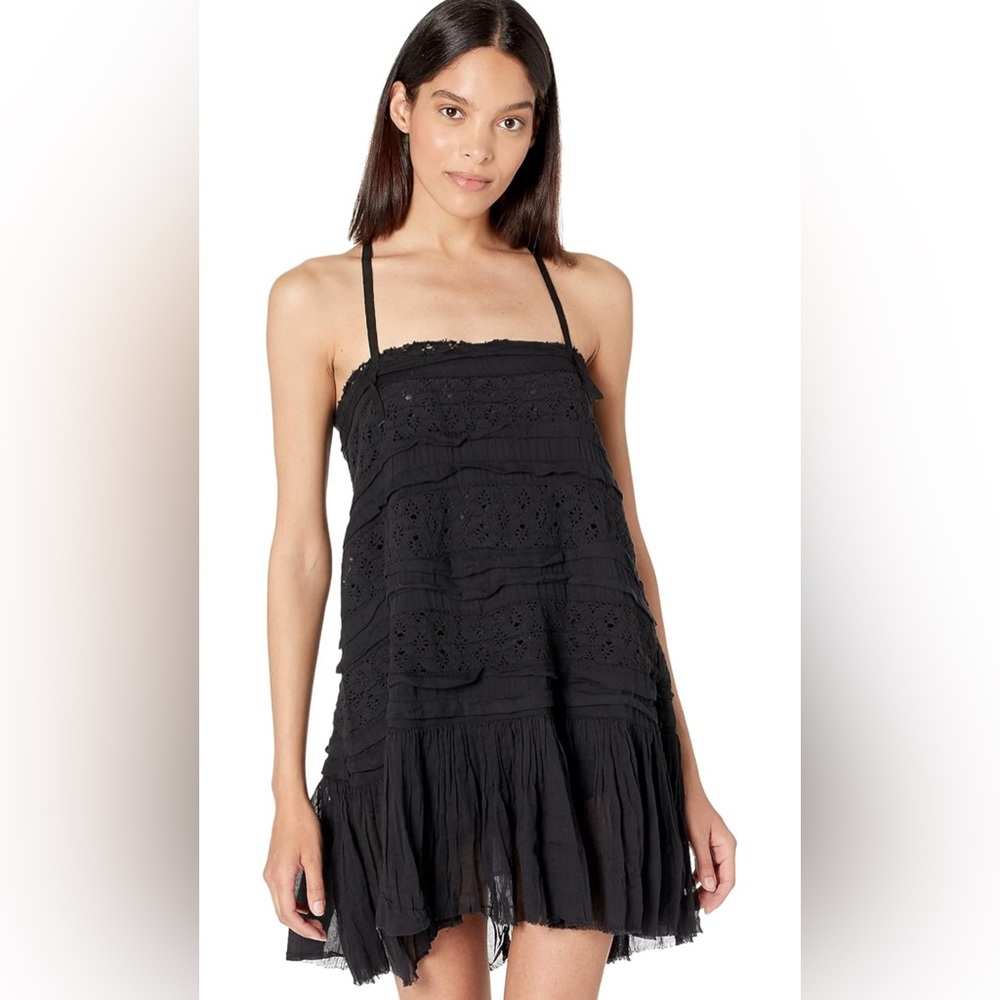 Free People Shailee Slip Black XS